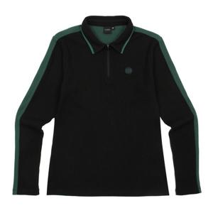 [JDX] 여성 골지 배색형 카라티셔츠(X4TLU8487BK)