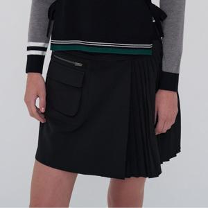 [JDX] 여성 포켓 포인트 플리츠 큐롯(X4PQU7789BK)