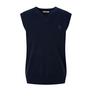 [헤지스]헤지스 네이비 단색 울캐시미어혼방 베스트 WHSW4D402N2