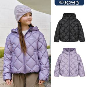 [디스커버리키즈] DKDJ73056 여아 큐브라이트 다운 경량패딩