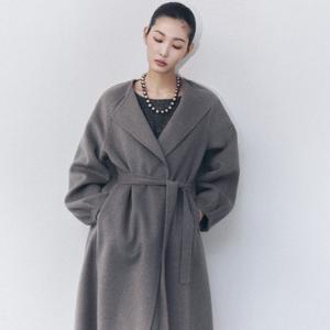 르네크루 25FW 캐시미어100% 롱코트