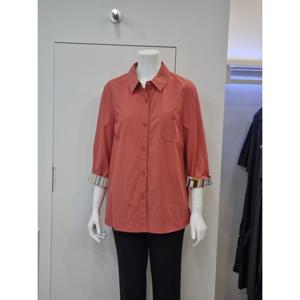 [벨리시앙]벨리시앙 소매  줄무늬 패턴 블라우스BL3310