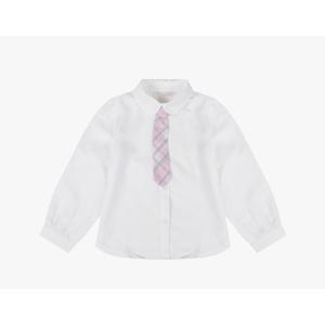 로엠걸즈체크 넥타이 블라우스셔츠 RGBW2582P