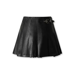 [왁]왁 우먼 페이크 레더 팬츠 WWPNW25712BKX