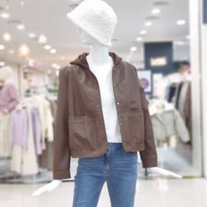 [ab.f.z]스판 가죽점퍼 자켓 FSBHZ5L02G