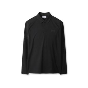 [왁]왁 맨 왁 스트라이프 포인트 플리스 폴로 WMTBW25702BKX