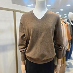 [앤클라인]브이넥니트AX3H4KT0820-16