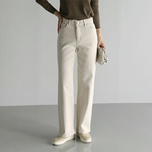 [바네사빈] 스판 페럼 일자핏 밴딩 면바지 팬츠 v01332