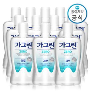가그린 제로 가글 750ml 12개 구강청결제/입냄새제거