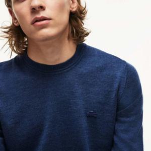 라코스테 긴팔 티셔츠 AH2997 RUQ BLU MELANGE BLUE