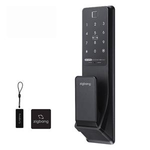 [직접설치]직방 SHP-DP940 지문인식 현관문 카드키 디지털 푸시풀 번호키 도어락 교체 설치