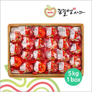 [장길영사과] 세척사과 5kg(17~27과)