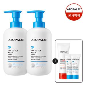 [아토팜]탑투토워시 460mlX2 (증정)로션60ml+탑투토워시20ml*2 11/14~19