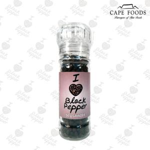 케이프푸드 블랙페퍼 통 흑후추 50g 1개 (글라인드 일체형)