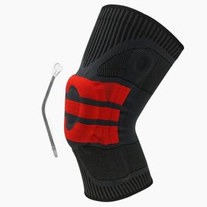 [위즈맥스]파워리프트S 무릎보호대 스프링지지 실리콘패드 통풍