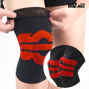 [위즈맥스]파워리프트S 무릎보호대 2p구성 탄성스프링 크로스핏