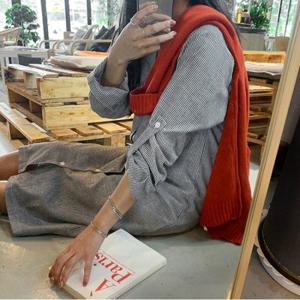 [베나프]라이프 셔츠 원피스_BE3OP075