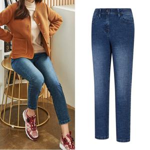 콜핑 여성 데님바지 가을 슬림핏