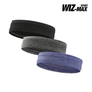 [위즈맥스]흘러내리지않는 스포츠 땀흡수밴드 라이트 쿨헤어밴드