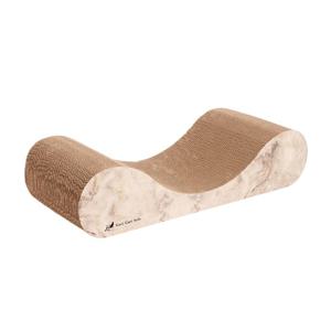 가리가리 소파 스크래쳐 (마블 골드&로즈핑크) 고양이 스크래쳐/캣타워