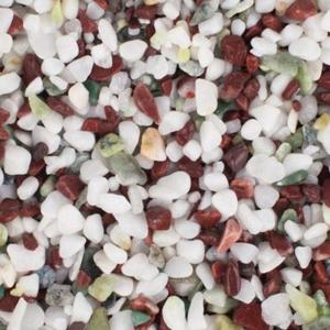 [올펫몰]오색사 1포 3Kg 3-5mm 어항 자갈 바닥재 수족관모래