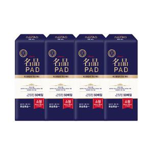 [4개세트] 아몬스 명품패드 소형 50매(22x46cm) 강아지 배변패드 강아지 배변패드