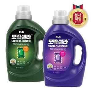 피지 모락셀라 냄새제거 세탁세제(허브향/코튼향) 2.1용기 2종 택1