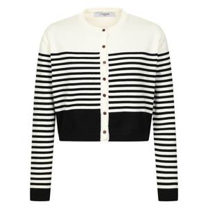 (레코브) 배색 스트라이프 니트 가디건(LC31C9KC909X)