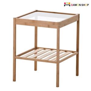 이케아 NESNA 대나무 사이드테이블/협탁