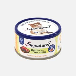 시그니쳐7 파테 가다랑어와 닭고기& 치아씨드(월) 고양이 사료