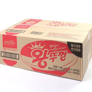 [팔도]왕뚜껑 110g x 18개