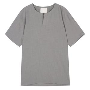 [TBJ]노카라 반팔셔츠(T222SH232P)