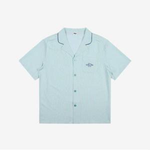 [휠라] 잔체크 면레이온 남성 파자마 상의 (FI4PJF2620M_SBU)