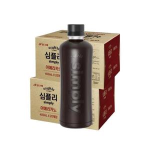 [매일유업] 아카페라 심플리 아메리카노 400ml 40개