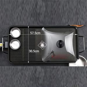바베큐그릴 키친아트 전기 그릴 고기 불판 그릴팬 구이팬 57.5cm