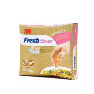 3M 후레쉬 위생장갑 100매입 비닐장갑 일회용장갑