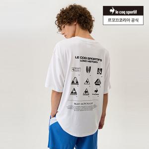 [르꼬끄공식] 풋볼 헤리티지 로고 반팔티 (QP323FRS82)