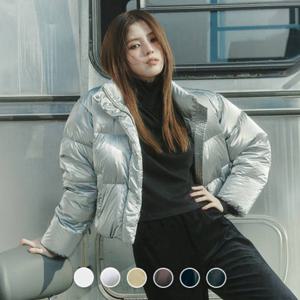 [지오다노] 374922 한소희 크롭 구스 다운 푸파 05374922