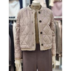 SOUP 세이브존07 리버시블 숏패딩 누빔 점퍼 SAXPA22