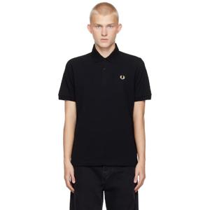 25 FW 프레드페리 남성 블랙 더 오리지널 폴로 셔츠 251719M212000