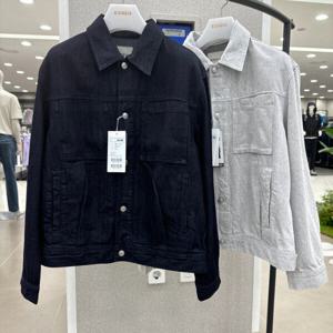 [지오지아 라이브]지오지아 남성 간절기 캐주얼 청자켓 ABE5DJ11