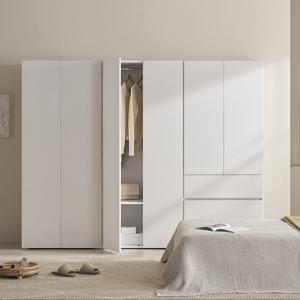 레이디가구 빈트 수납 시스템 터치 장롱 2400 이불장 세트