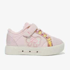 휠라키즈운동화 TQJ 3XM02369F-650 꼬모 라이트 리본 퍼 운동화 KD