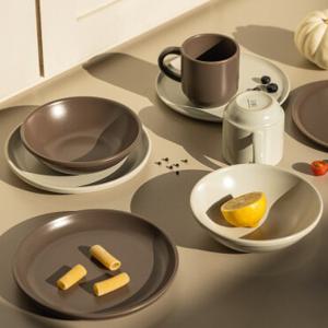 네오플램 피카 브런치 6종세트 (머그컵 2P+볼2P+접시2P) 컬러 택1