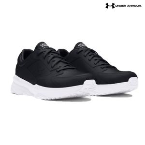 [언더아머] 남성 UA 엣지 레더 트레이닝 운동화 신발 블랙 3028375