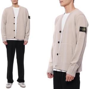 [스톤아일랜드] 23FW 남성 와펜 패치 울 가디건 (7915545B6 V0097 23F)