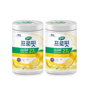 셀렉스 프로핏 클리어 파우더 레몬 360g x 2통 / 100% WPI