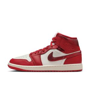 조던 브랜드 W 에어 조던 1 미드 SE WHJ9337 106SAIL/V RED