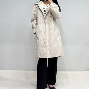 [꼼빠니아]25S/S 내피탈부착 후드 트렌치코트 FS2WCH010150BE