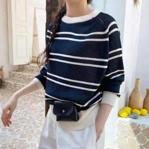 [헤레이스]페이퍼 린넨 니트_YMSH25SS663